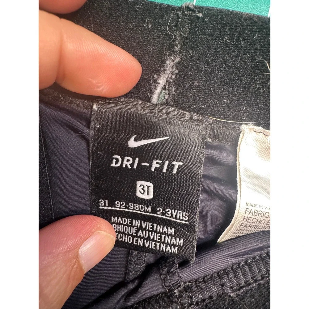 Nike Dri-FIT Toddler Girls Navy Blue Athletic Leggings 3T F330-023